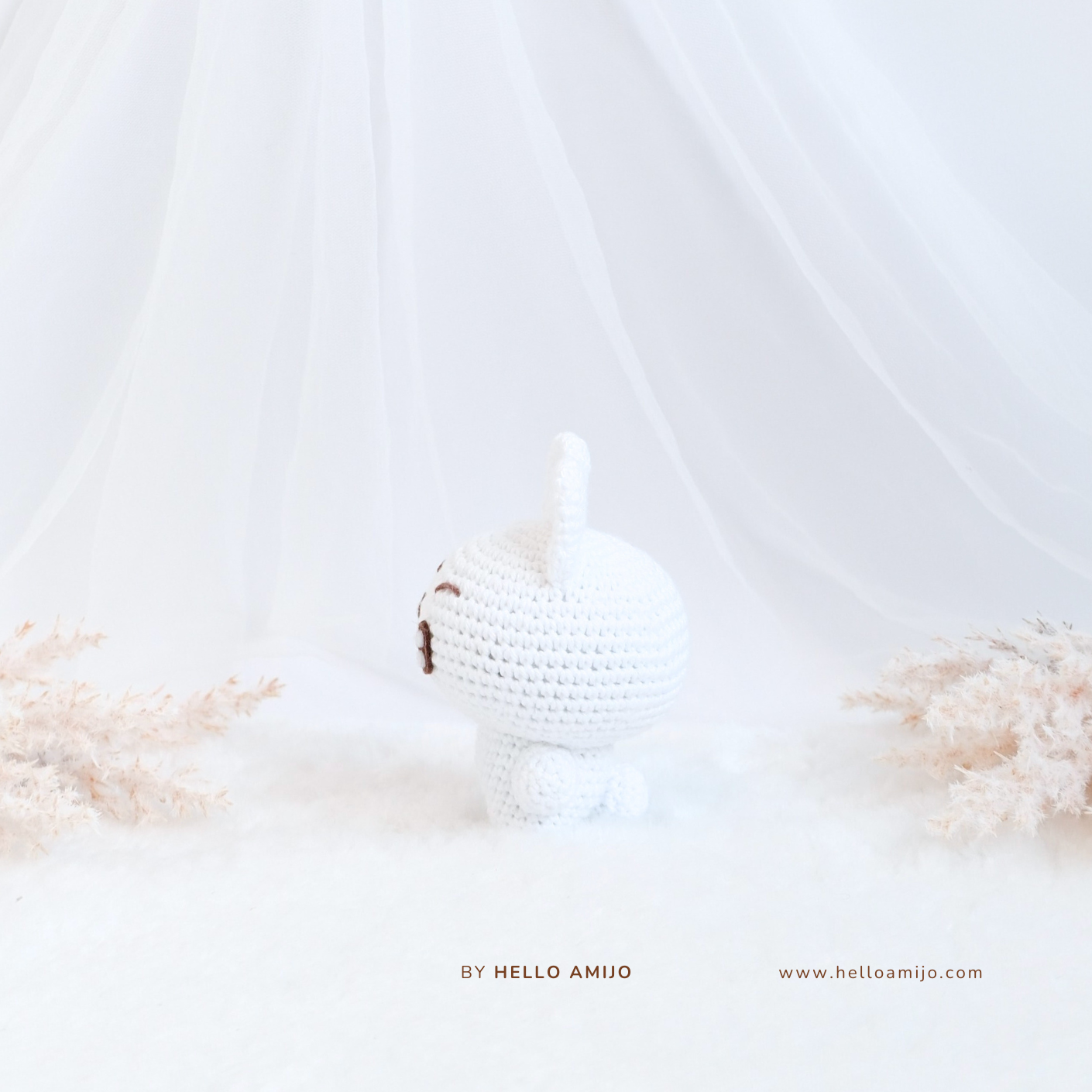 Pastel Bunny Amigurumi Crochet Pattern PDF