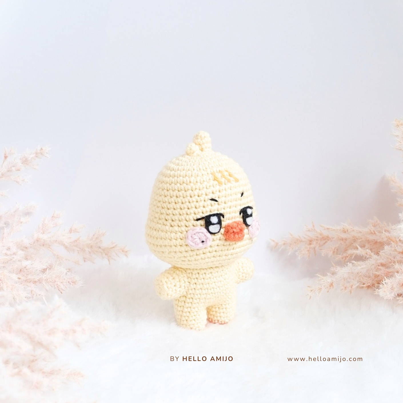 Lovely Duck Amigurumi Crochet Pattern PDF