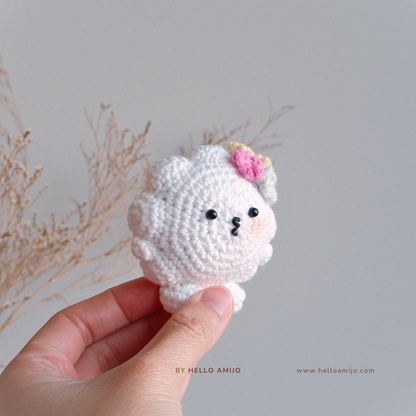 Floral Cloud Amigurumi Crochet Pattern PDF