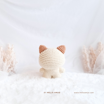 Chubby Racoon Amigurumi Crochet Pattern PDF