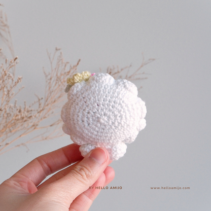 Floral Cloud Amigurumi Crochet Pattern PDF