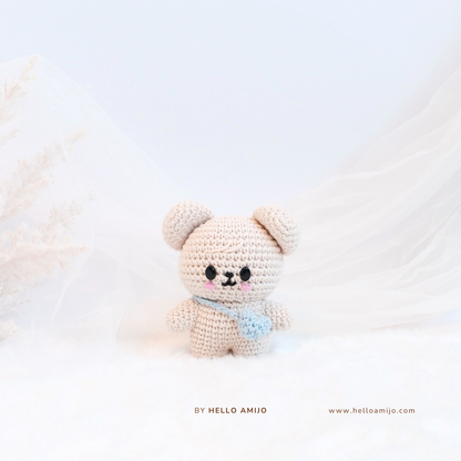Petite Puppy Amigurumi Crochet Pattern PDF