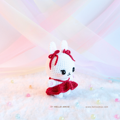 Lady Ivory Amigurumi Crochet Pattern PDF