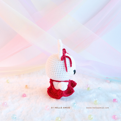 Lady Ivory Amigurumi Crochet Pattern PDF