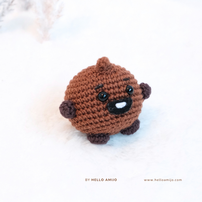 Cutie Choco Chips Amigurumi Crochet Pattern PDF