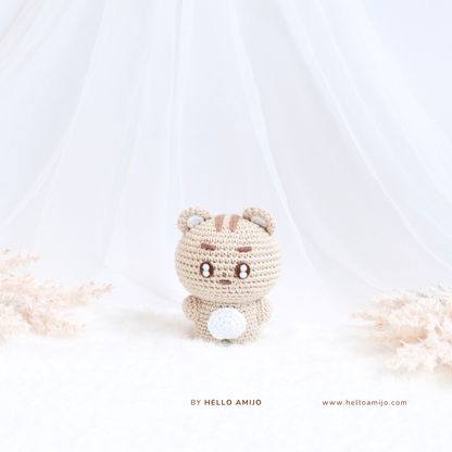 Pastel Squirrel Amigurumi Crochet Pattern PDF