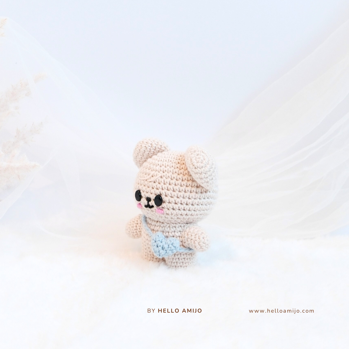 Petite Puppy Amigurumi Crochet Pattern PDF