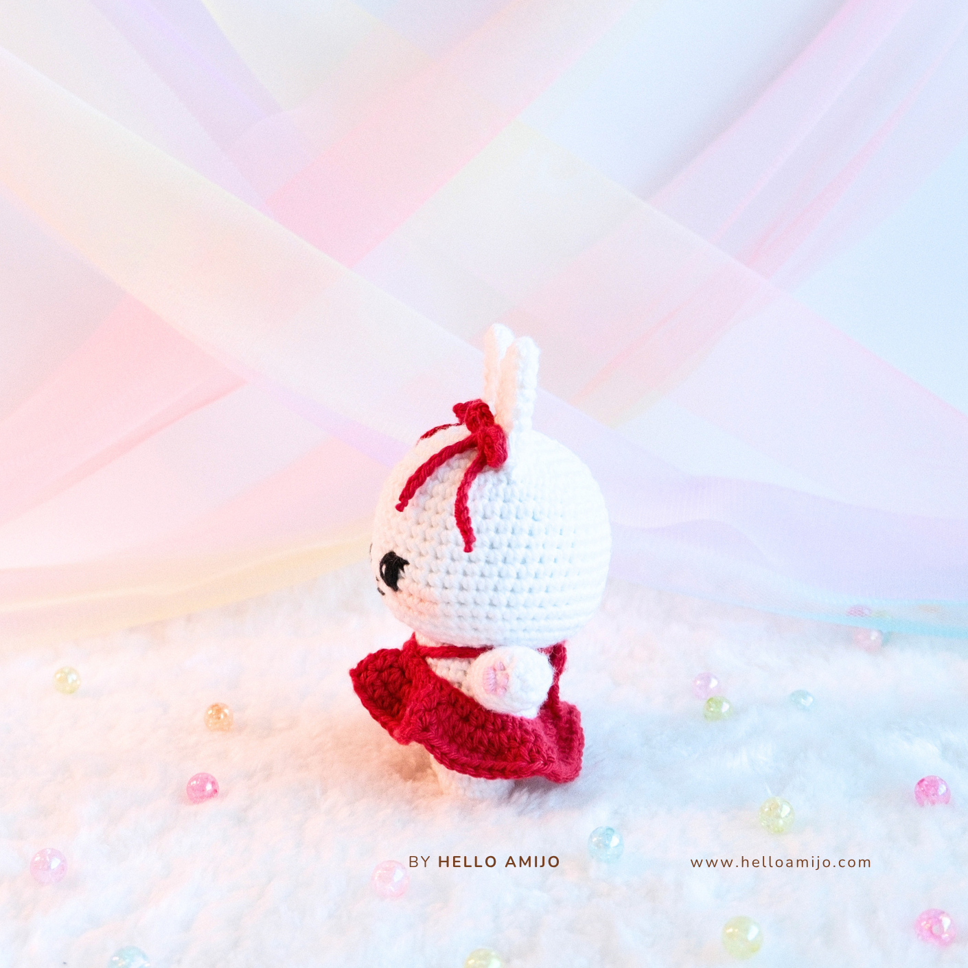 Lady Ivory Amigurumi Crochet Pattern PDF