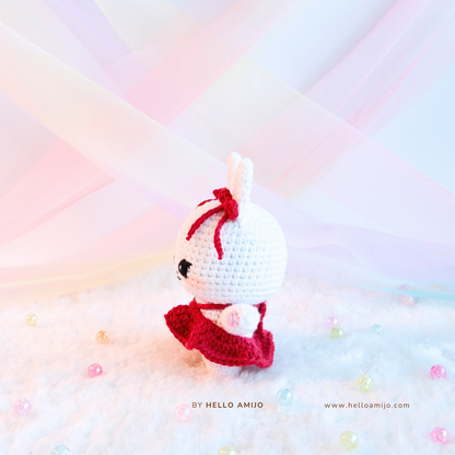 Lady Ivory Amigurumi Crochet Pattern PDF
