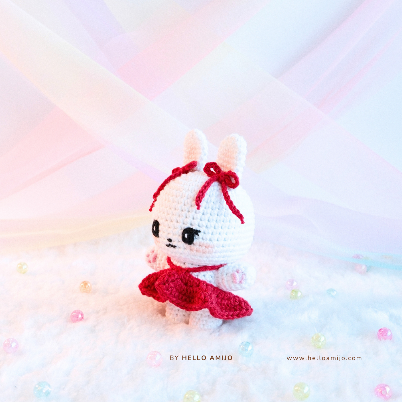 Lady Ivory Amigurumi Crochet Pattern PDF