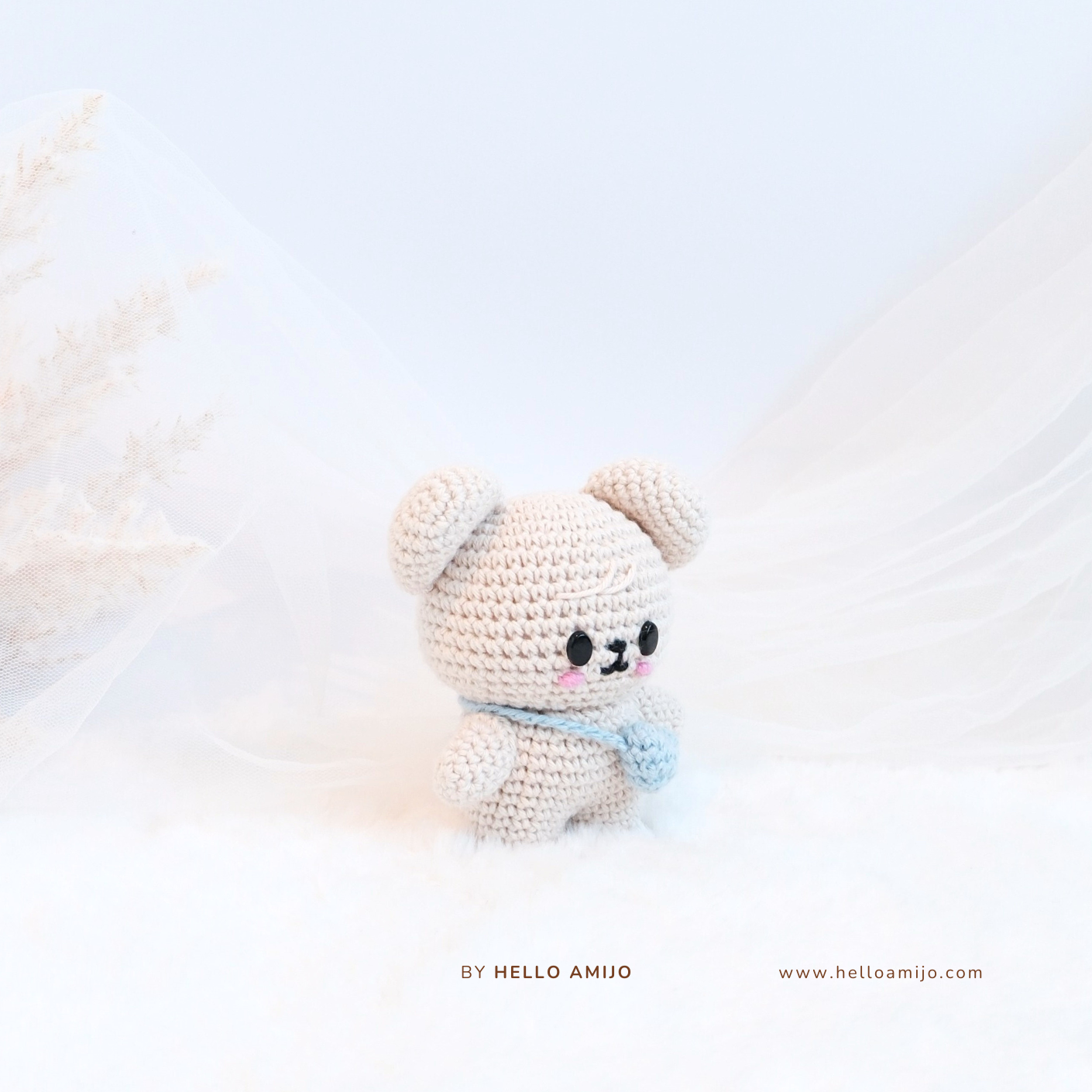 Petite Puppy Amigurumi Crochet Pattern PDF