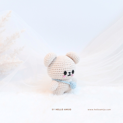 Petite Puppy Amigurumi Crochet Pattern PDF