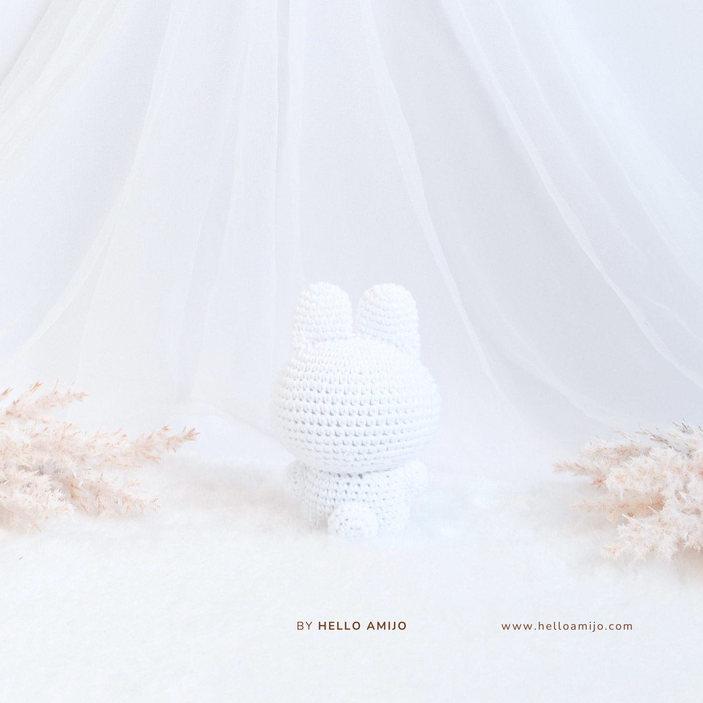Pastel Bunny Amigurumi Crochet Pattern PDF