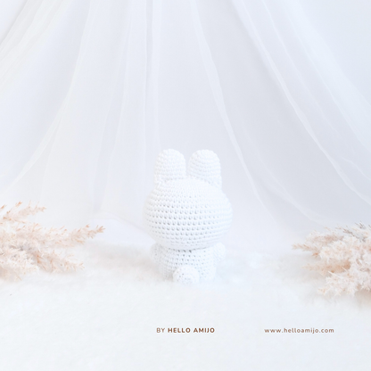 Pastel Bunny Amigurumi Crochet Pattern PDF