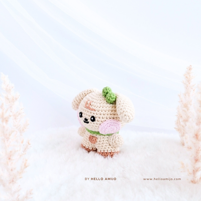Tiny Puppy Amigurumi Crochet Pattern PDF