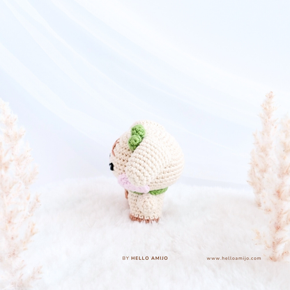 Tiny Puppy Amigurumi Crochet Pattern PDF