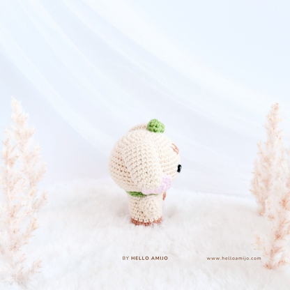 Tiny Puppy Amigurumi Crochet Pattern PDF