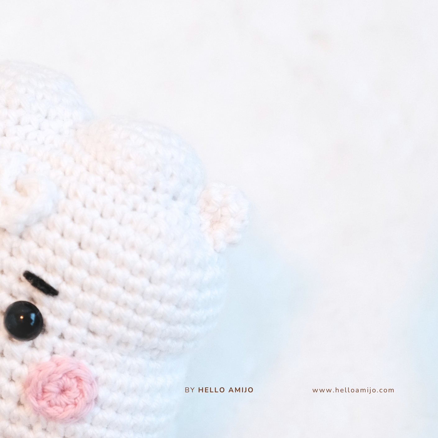Cutie Cloud Amigurumi Crochet Pattern PDF