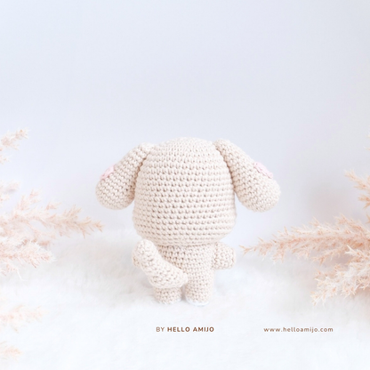 Lovely Puppy Amigurumi Crochet Pattern PDF