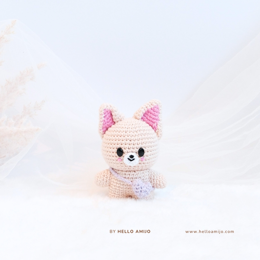 Petite Foxy Amigurumi Crochet Pattern PDF