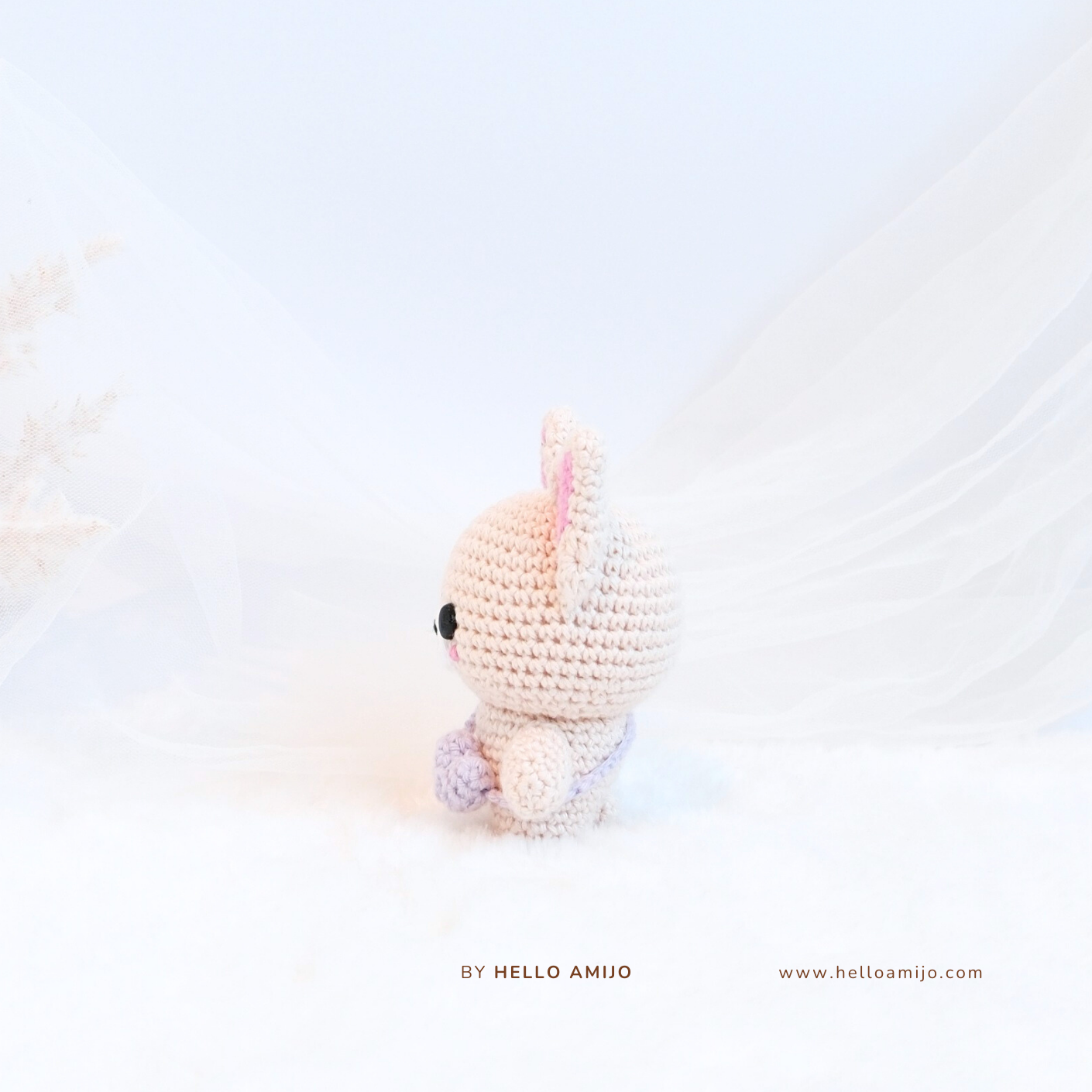 Petite Foxy Amigurumi Crochet Pattern PDF