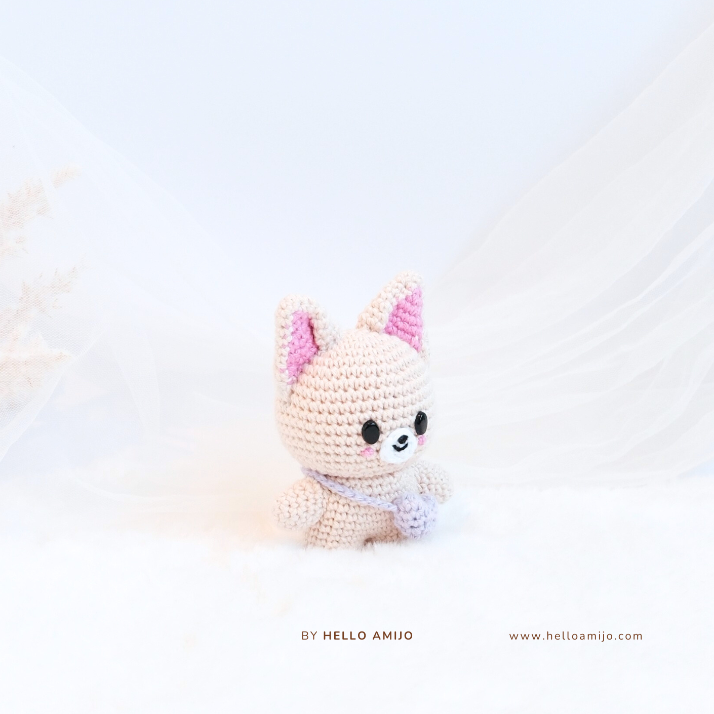 Petite Foxy Amigurumi Crochet Pattern PDF