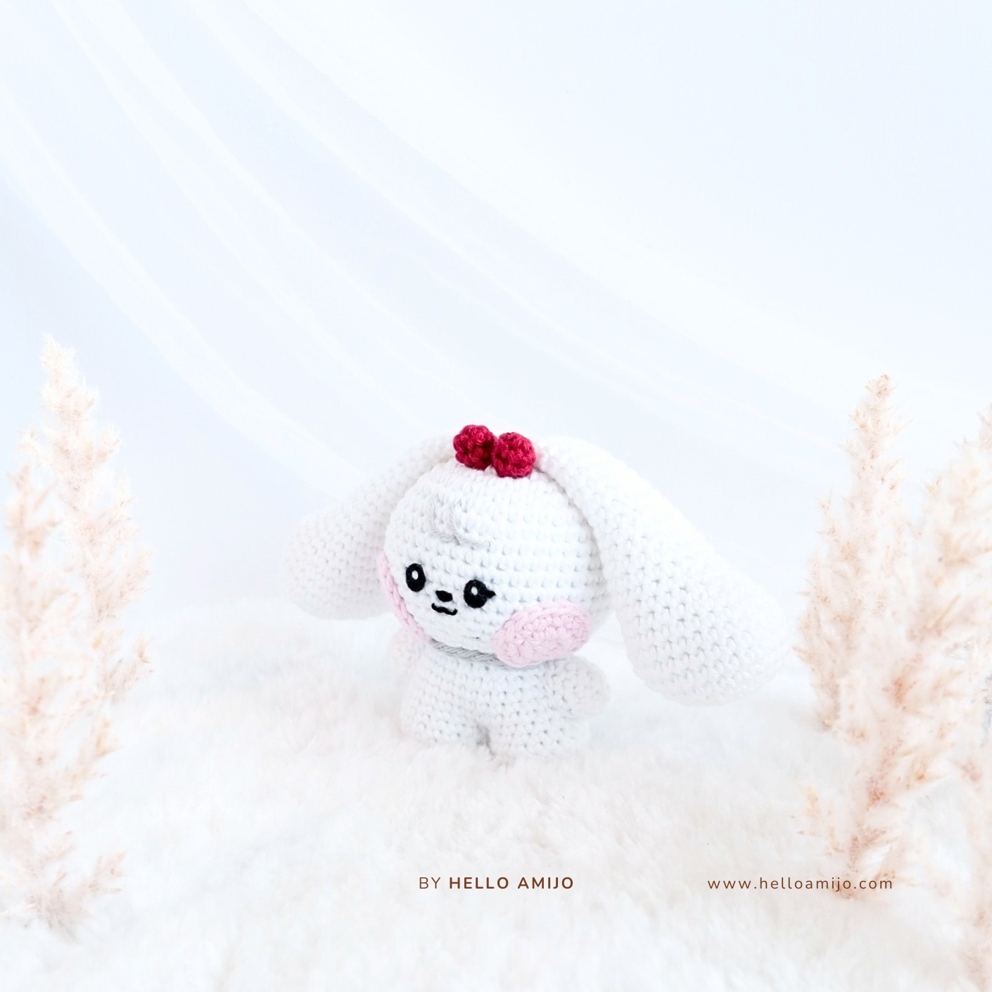 Tiny Bunny Amigurumi Crochet Pattern PDF