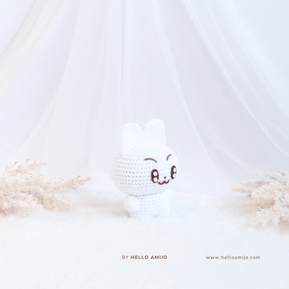 Pastel Bunny Amigurumi Crochet Pattern PDF