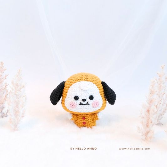 Cutie Puppy Amigurumi Crochet Pattern PDF