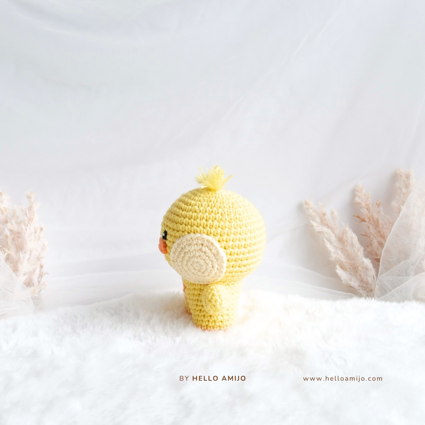 Chubby Duck Amigurumi Crochet Pattern PDF