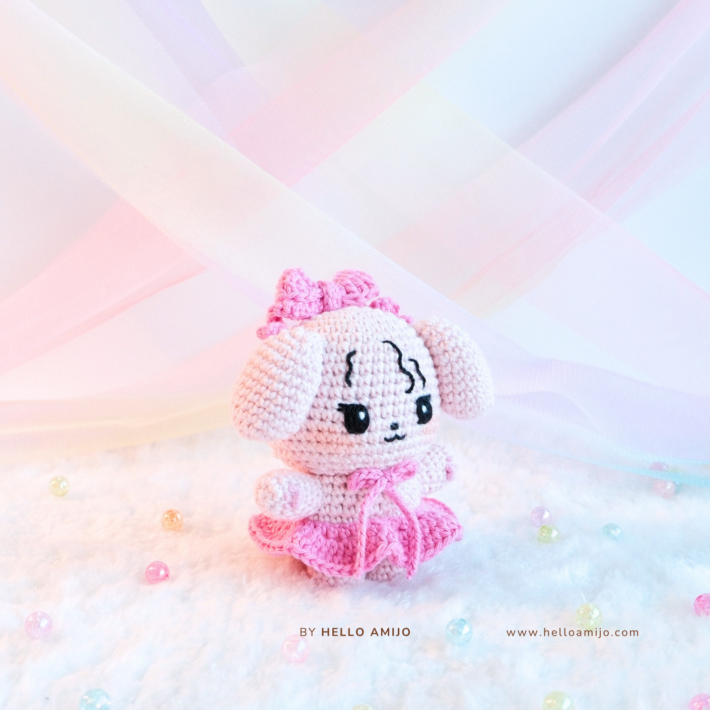 Lady Sakura Amigurumi Crochet Pattern PDF