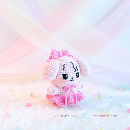 Lady Sakura Amigurumi Crochet Pattern PDF