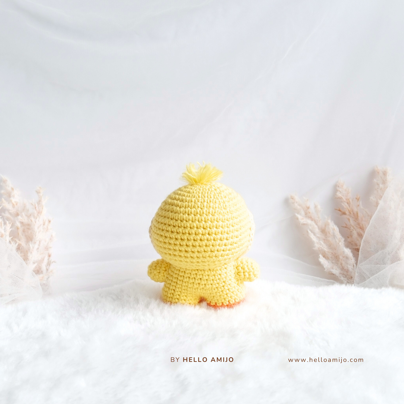 Chubby Duck Amigurumi Crochet Pattern PDF