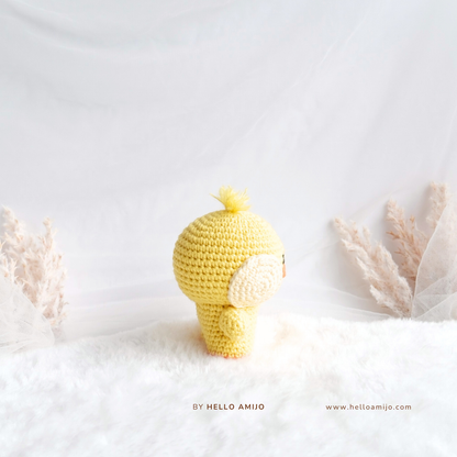 Chubby Duck Amigurumi Crochet Pattern PDF