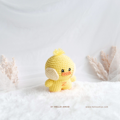 Chubby Duck Amigurumi Crochet Pattern PDF