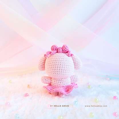 Lady Sakura Amigurumi Crochet Pattern PDF