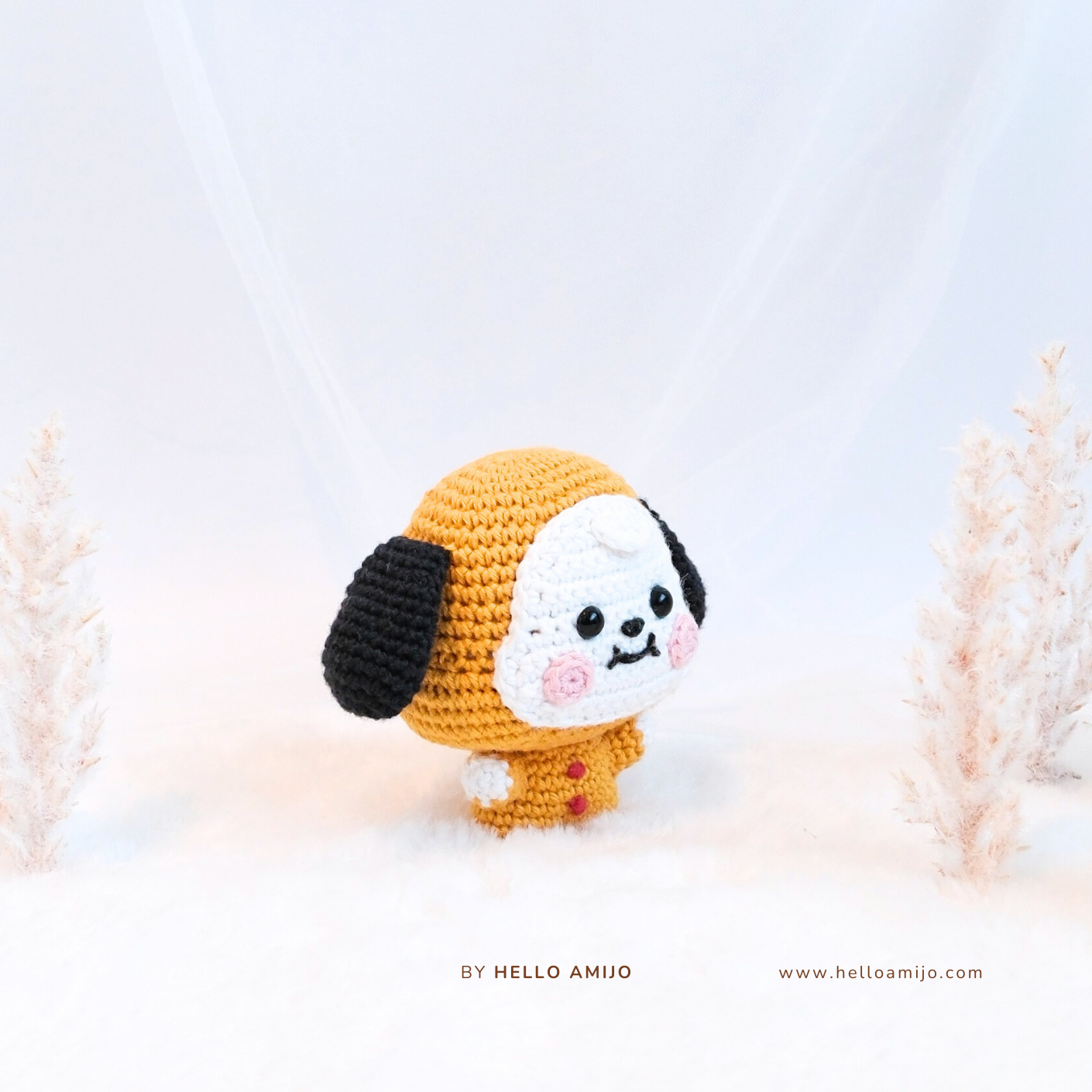 Cutie Puppy Amigurumi Crochet Pattern PDF