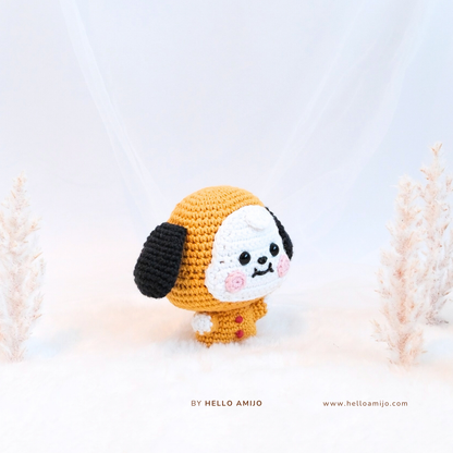 Cutie Puppy Amigurumi Crochet Pattern PDF