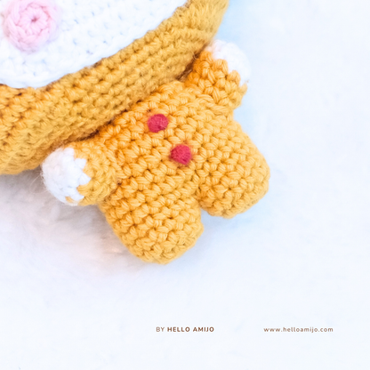 Cutie Puppy Amigurumi Crochet Pattern PDF