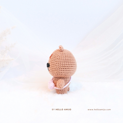 Petite Quokka Amigurumi Crochet Pattern PDF