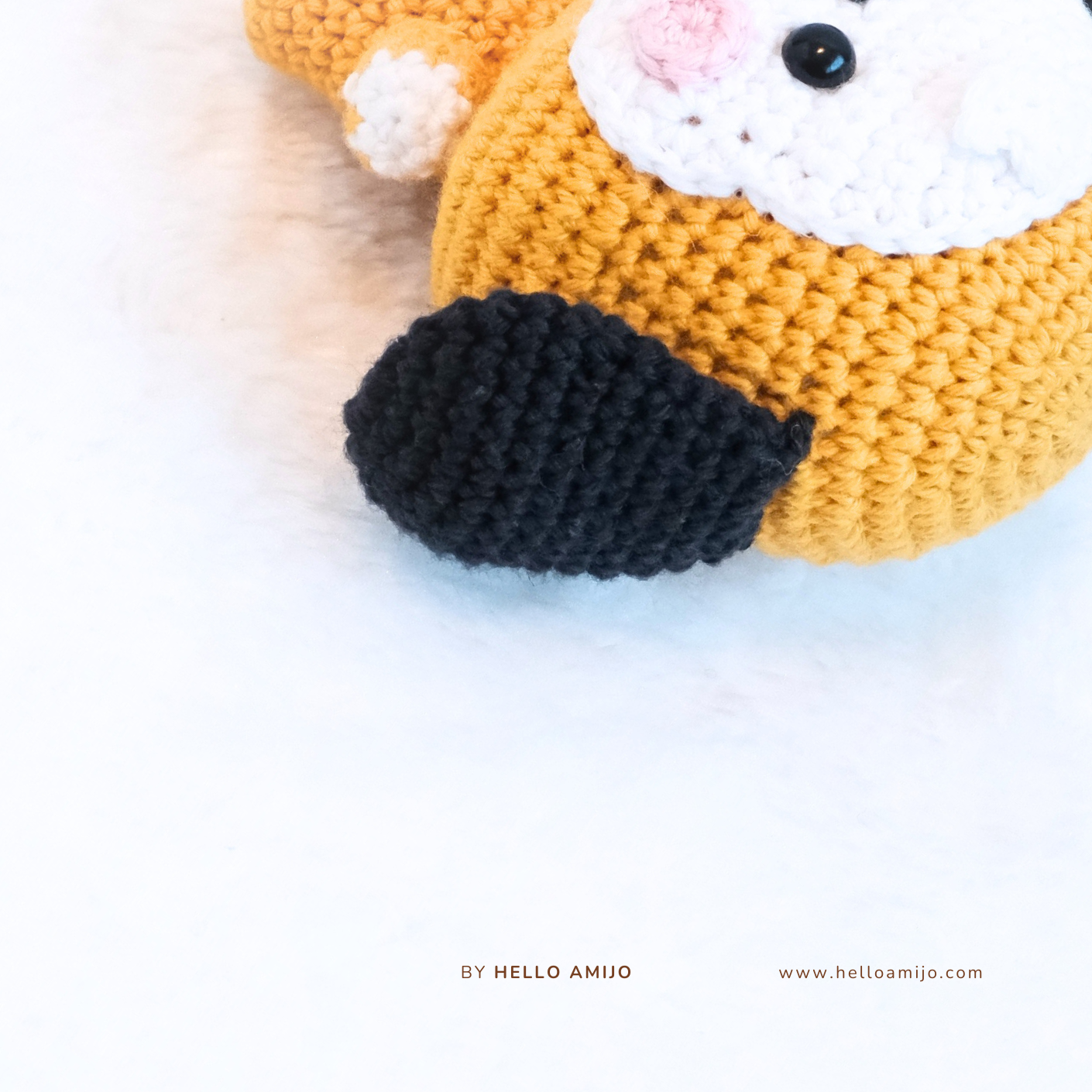 Cutie Puppy Amigurumi Crochet Pattern PDF