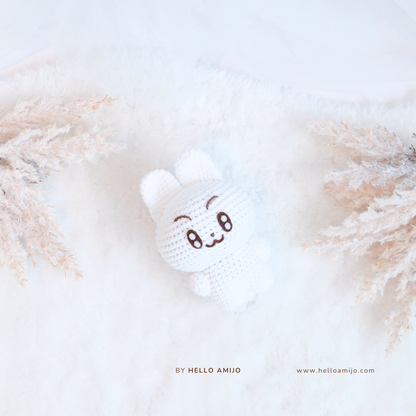 Pastel Bunny Amigurumi Crochet Pattern PDF