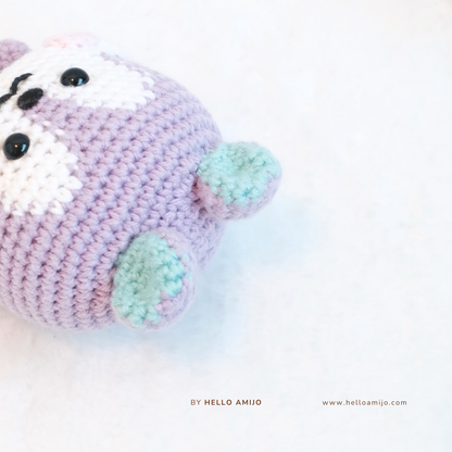 Cutie Squirrel Amigurumi Crochet Pattern PDF