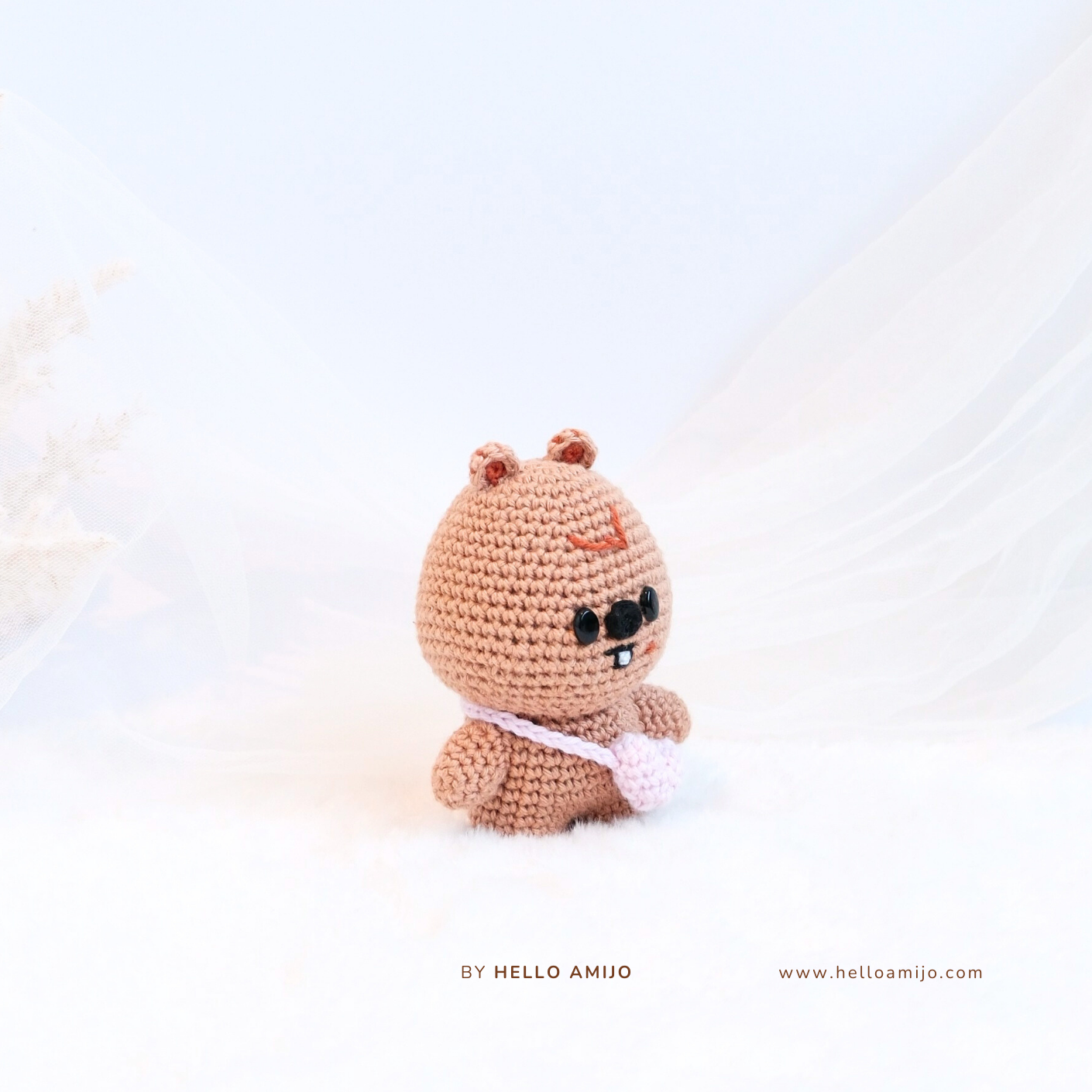 Petite Quokka Amigurumi Crochet Pattern PDF