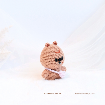 Petite Quokka Amigurumi Crochet Pattern PDF