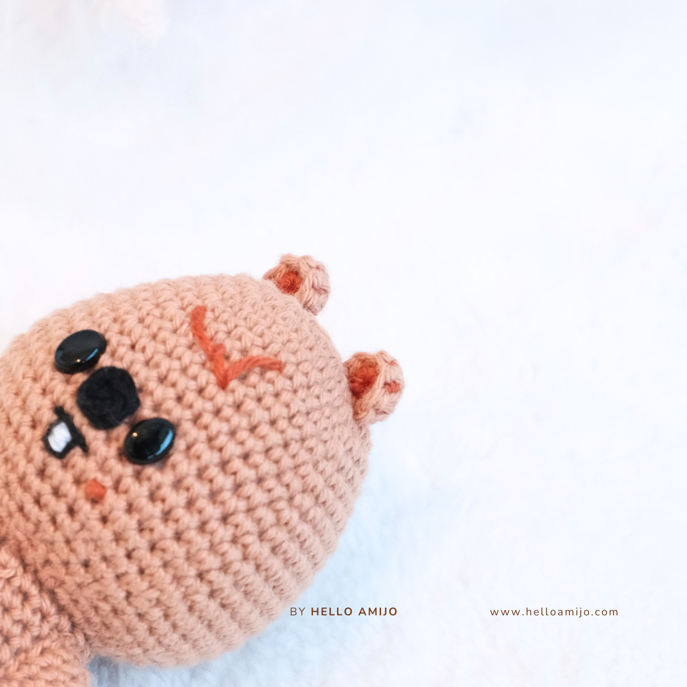 Petite Quokka Amigurumi Crochet Pattern PDF