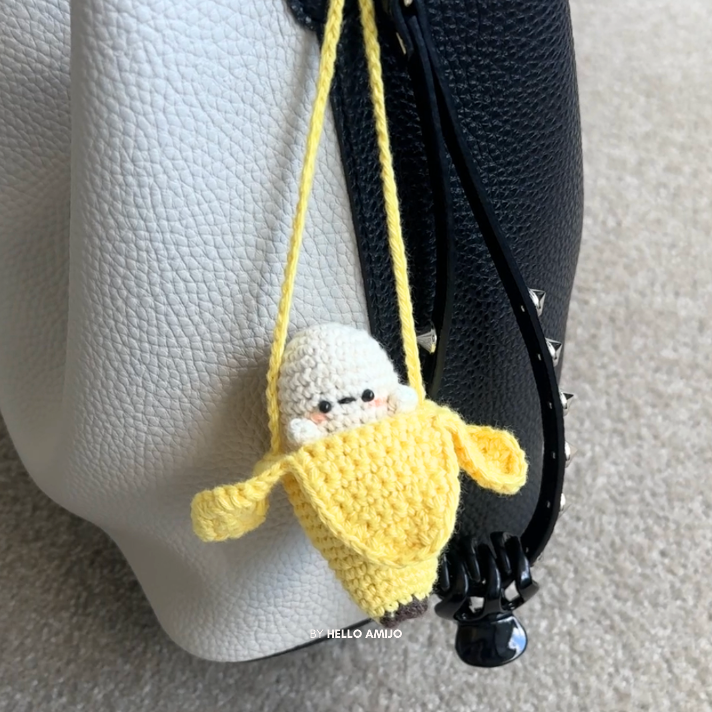Banana Amigurumi Crochet Pattern PDF