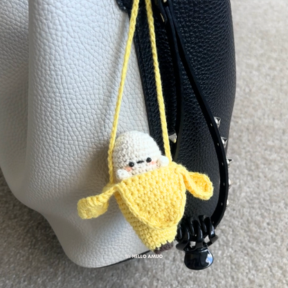Banana Amigurumi Crochet Pattern PDF