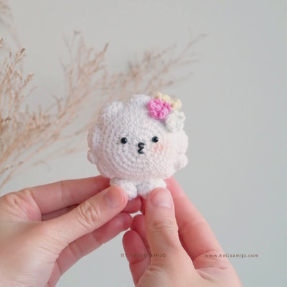 Floral Cloud Amigurumi Crochet Pattern PDF