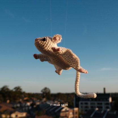 Sugar Glider Amigurumi Crochet Pattern